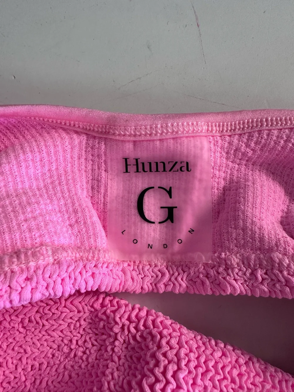 Hunza G Strap Bikini bubblegum - Picture 7 of 11